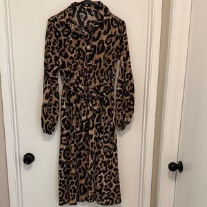 Leopard Midi Dress
